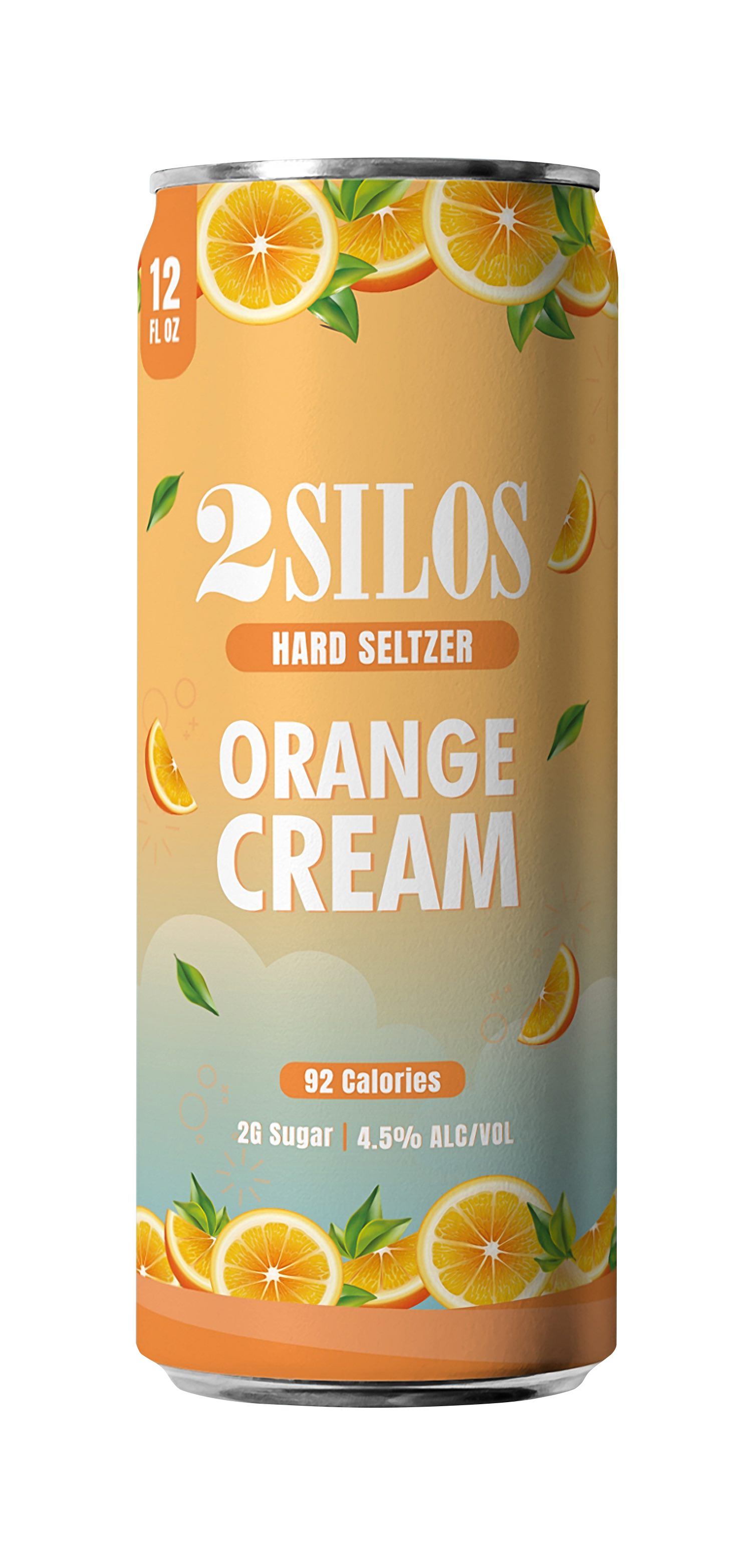 Drink 2 Silos Brewing Co. Orange Cream Hard Seltzer