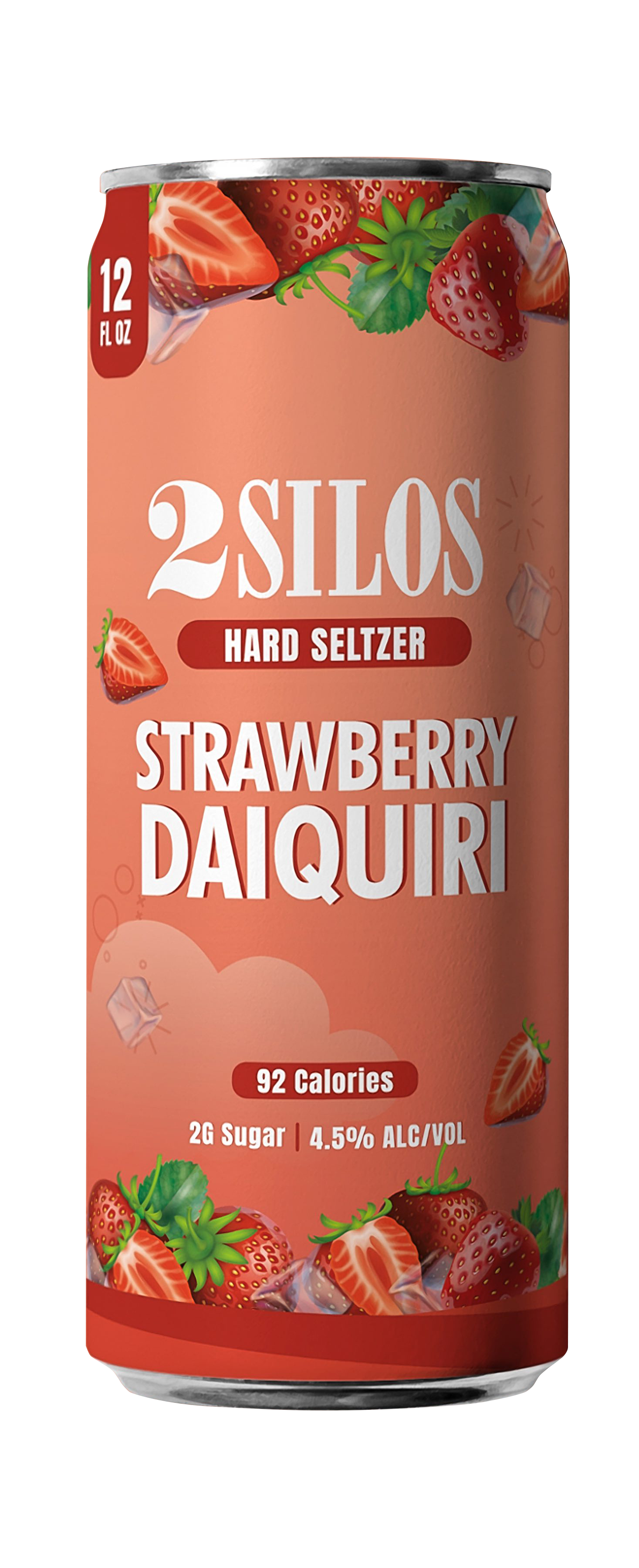 Drink 2 Silos Brewing Co. Strawberry Daiquiri Hard Seltzer