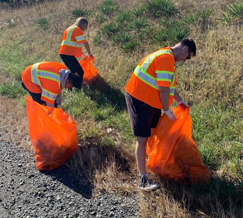Cleaning up our beautiful community!