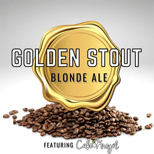 Golden Stout by 2 Silos Brewing Company