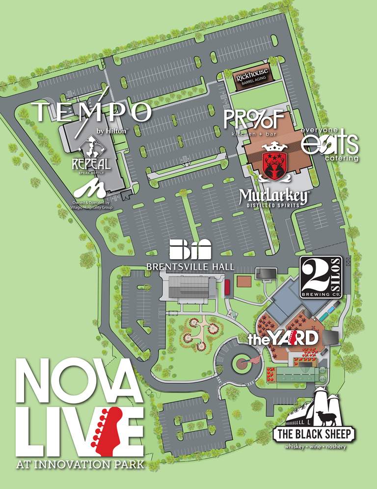 2 Silos Brewing Co. Campus Map