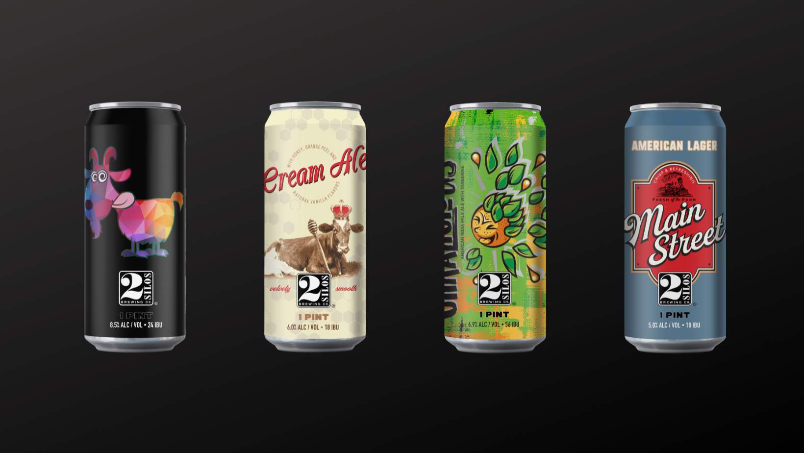 Standard Beers from 2 Silos Brewing Co.