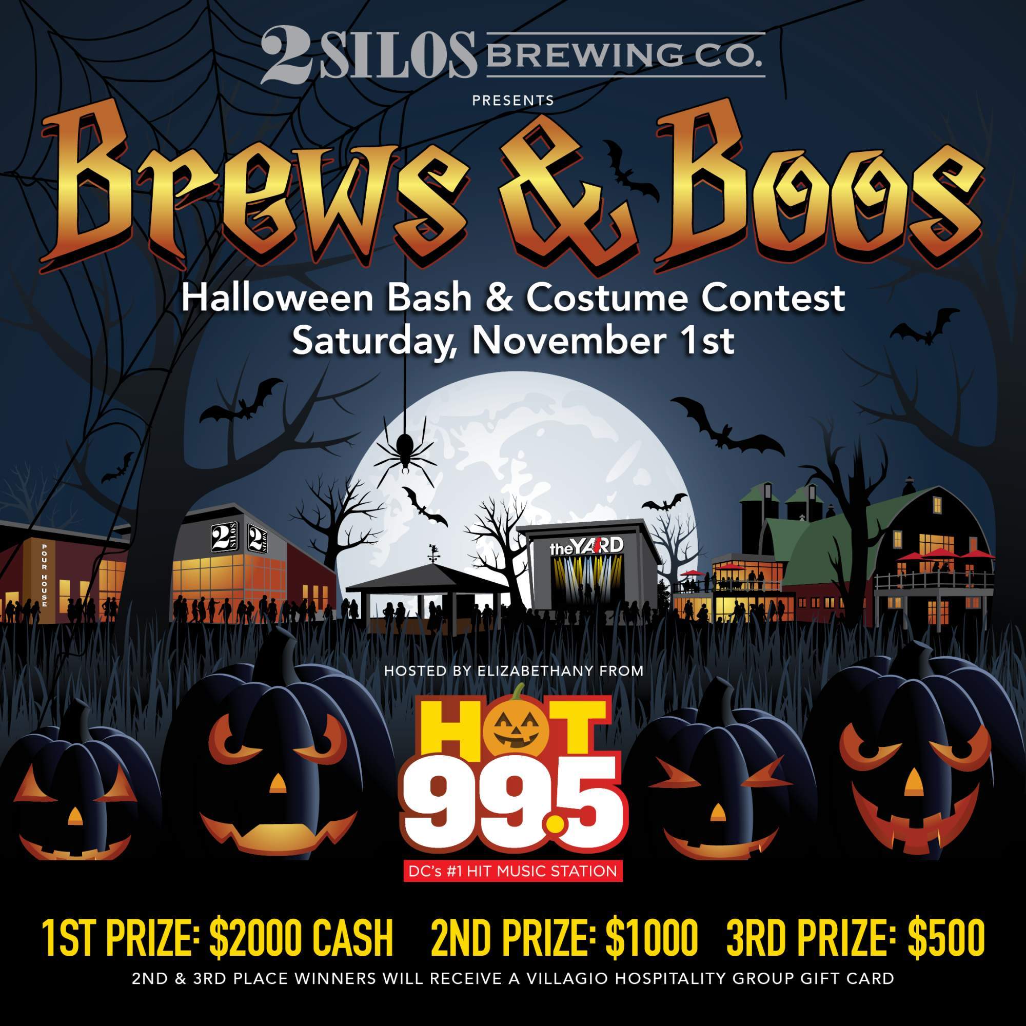 Join us for Halloween at 2 Silos Brewing Co